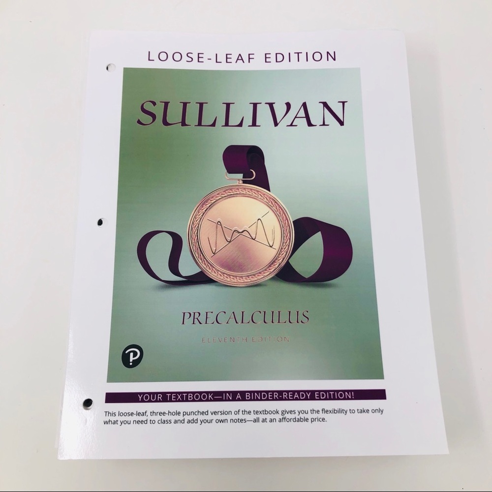 Sullivan Precalculus Loose-Leaf Edition Textbook